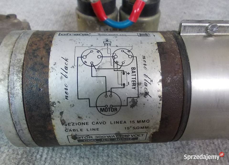 Winda kotwiczna Lofrans Scorpion komplet