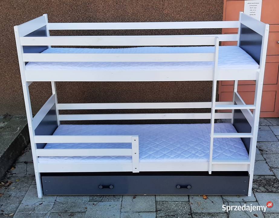 Łóżko piętrowe dziecięce 195cm Poznań