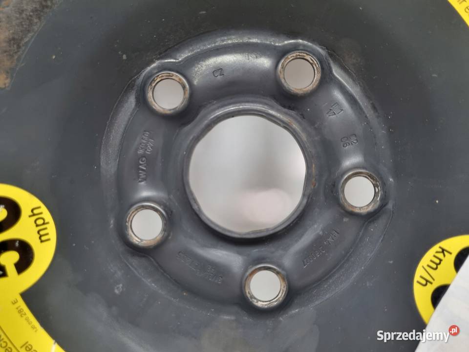 KOŁO DOJAZDOWE ZAPASOWE Audi Seat Vw Golf V lubelskie