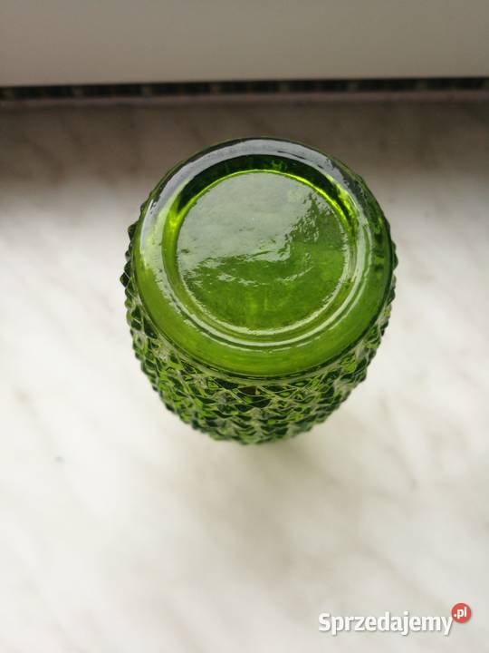 Zielony wazonik lodowy grys Ząbkowice Choszczno