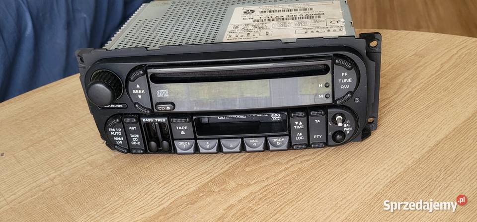 Radio oryginalne Chrysler PT Cruiser Voyager Elektronika pomorskie Tczew