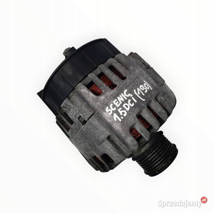 ALTERNATOR Renault Captur Scenic 15 DCI Valeo lubelskie Chełm