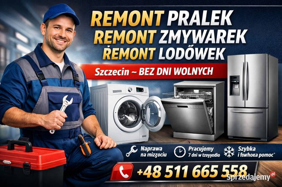 Profesjonalny remont sprzętu AGD w Szczecinie Naprawa i serwis Szczecin