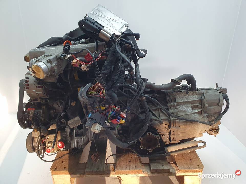 SILNIK KOMPLETNY Audi A4 B6 B7 18 T TURBO 163 Silniki kompletne Rudka