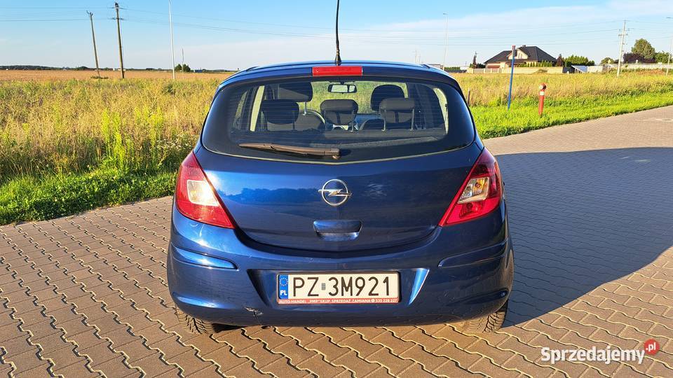Opel Corsa D 12 Benzyna 80 5 Drzwi Zadbany 1229cm3 Corsa Swarzędz