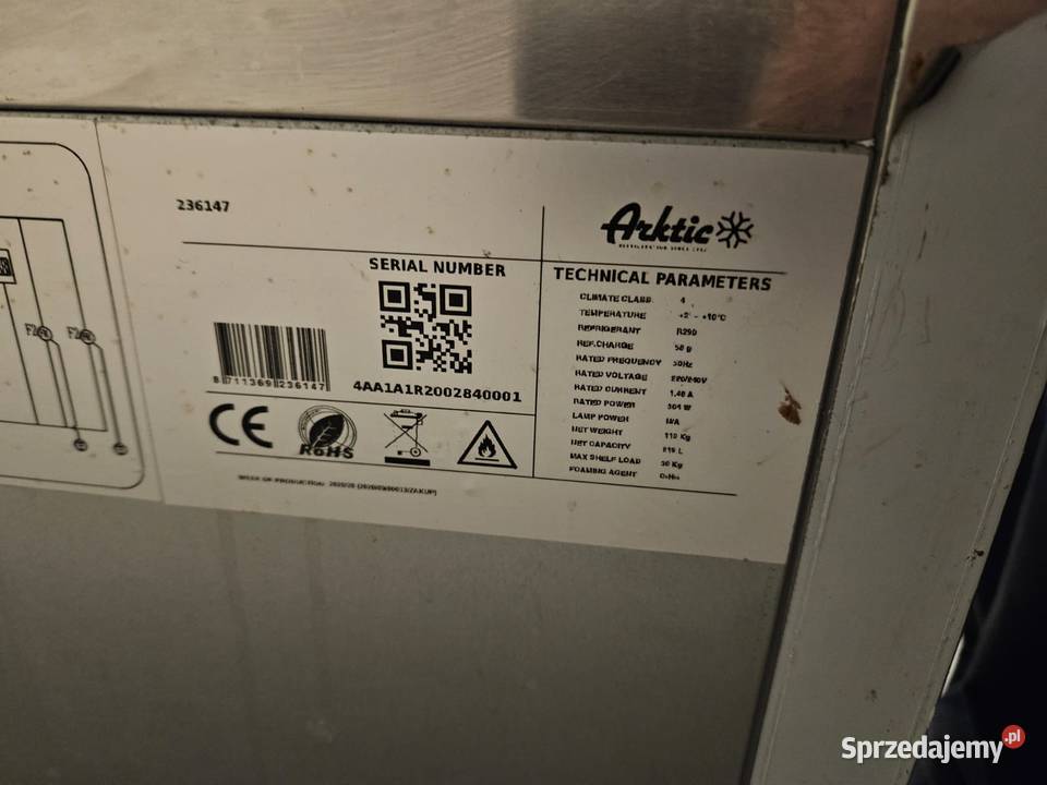 Stół chłodniczy 3 drzwiowy HendiArktic 236147 Pszczyna