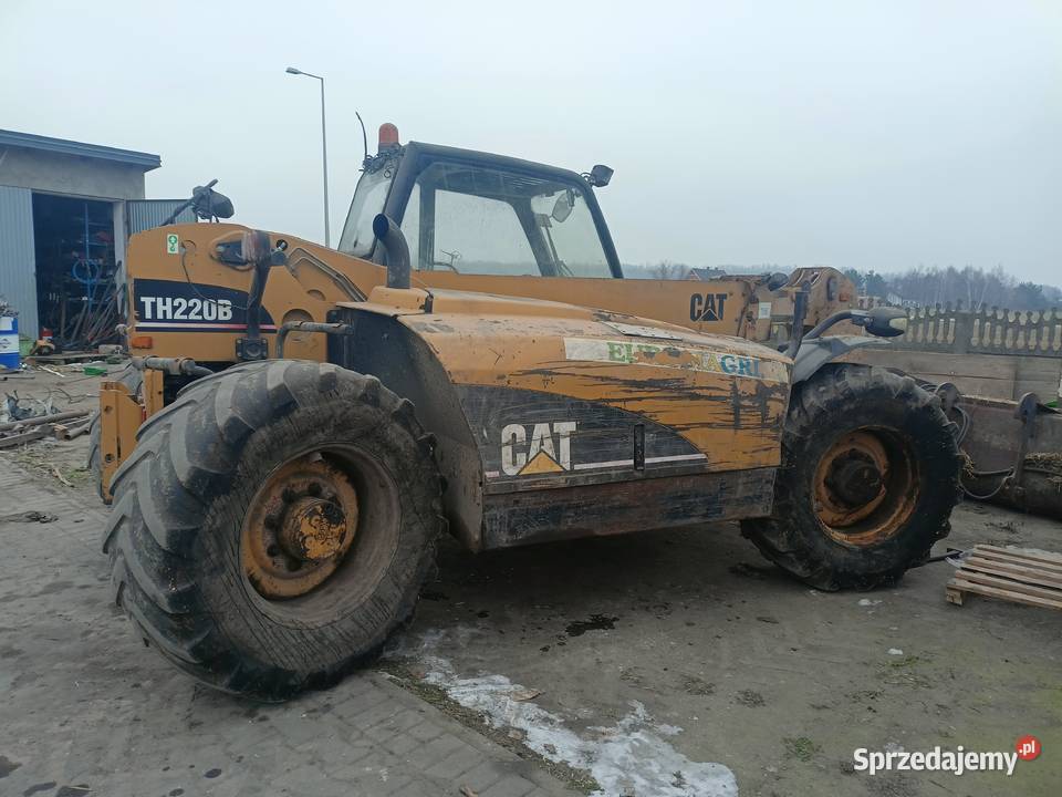 Ładowarka teleskopowa cat th 220b wielkopolskie Turek