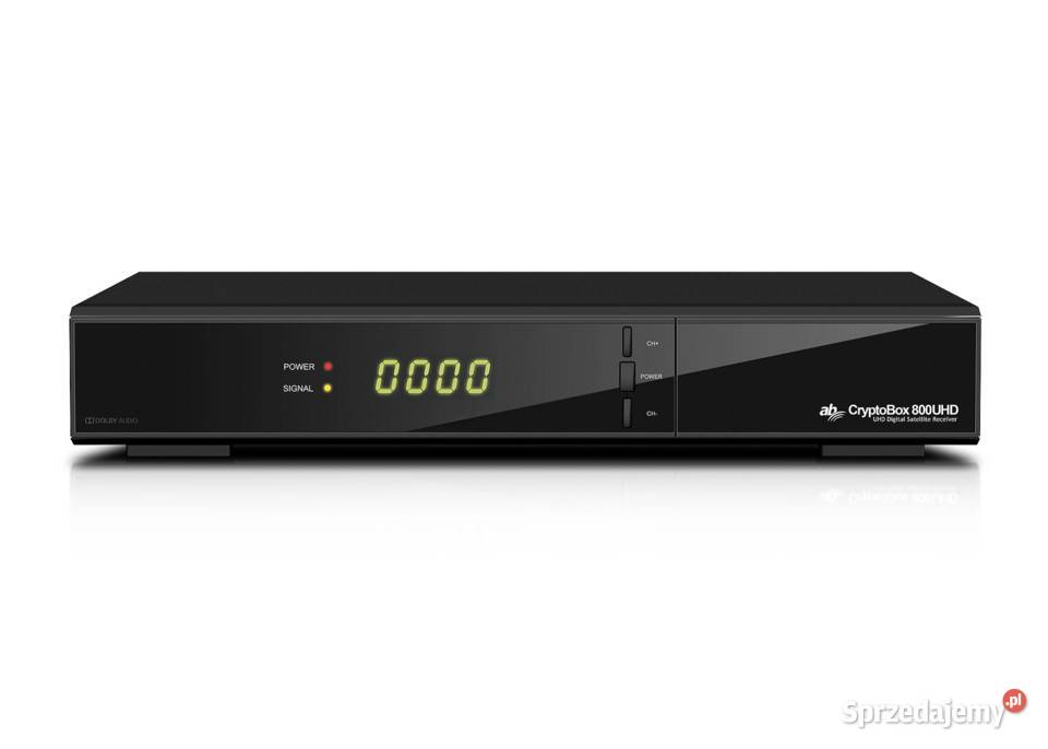 Dekoder tuner AB Cryptobox 800 UHD 4K Bytom sprzedam