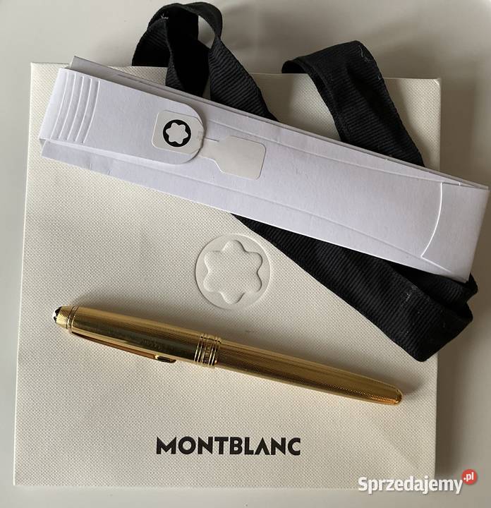 Pióro Montblanc Meisterstck 144 Solitaire Gold Kraków sprzedam