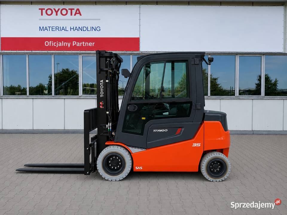 Elektryczny wózek widłowy Toyota Traigo 80 Wózki widłowe śląskie