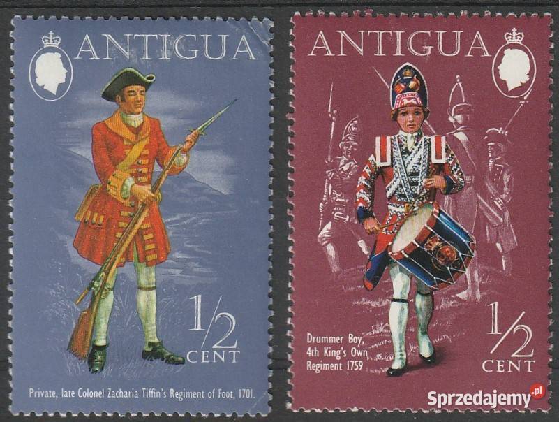 ANTIGUA USA independence 1976 CZYSTE Łódź