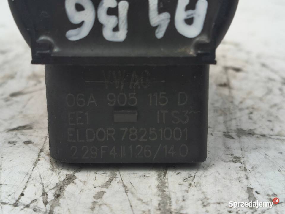CEWKA ZAPŁONOWA Audi A4 B6 18 T Turbo 06A905115D Chełm