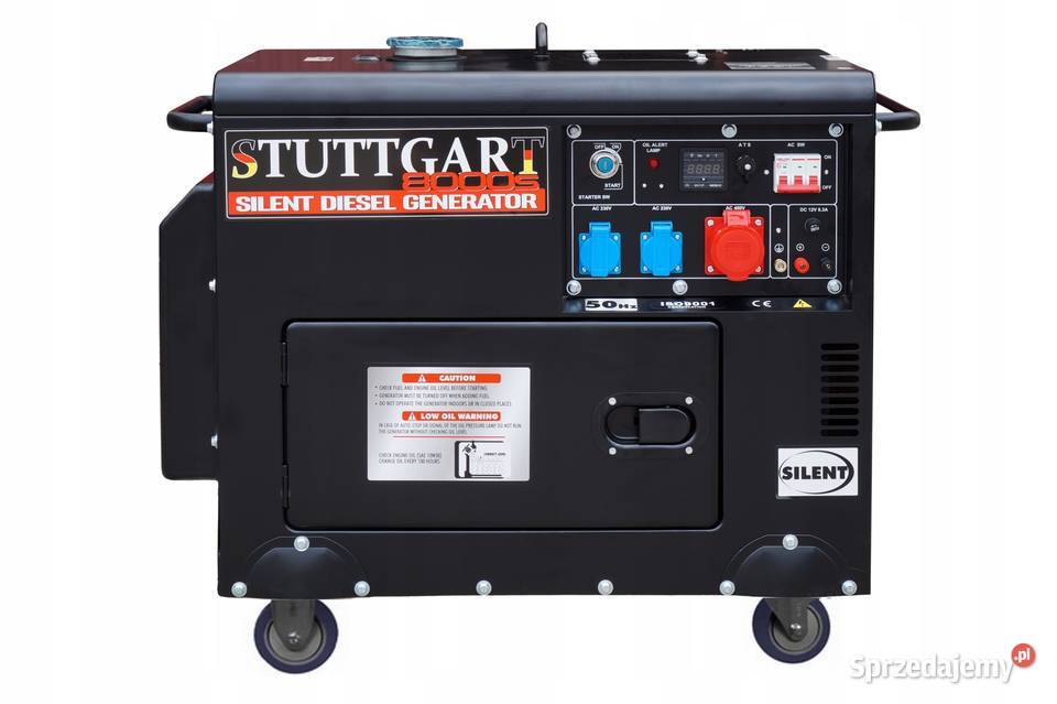 AGREGAT GENERATOR PRĄDOTWÓRCZY WYCISZONY 78kW Ząbkowice Śląskie