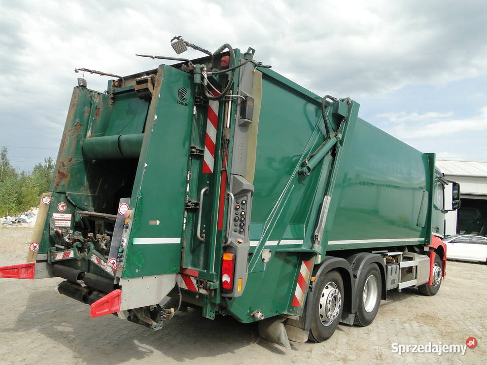 Śmieciarka MercedesBenz 2540 Euro 6 Antos diesel Stasi Las