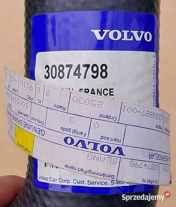 WĄŻ RURA PRZEWÓD VOLVO S40 V40 19D 9900 D4192T2 osobowe Mielęcin
