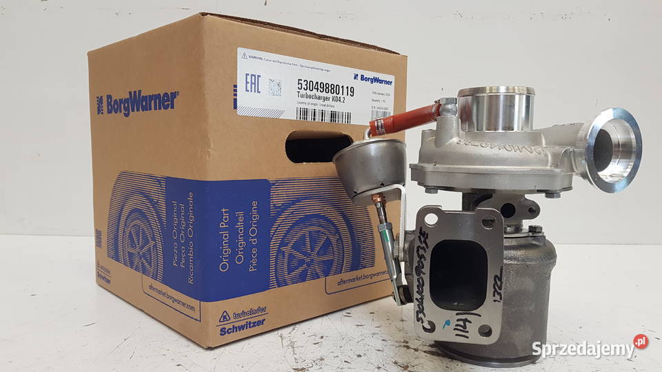 Nowa turbosprężarka BorgWarner KKK 53049880119 Siedlce