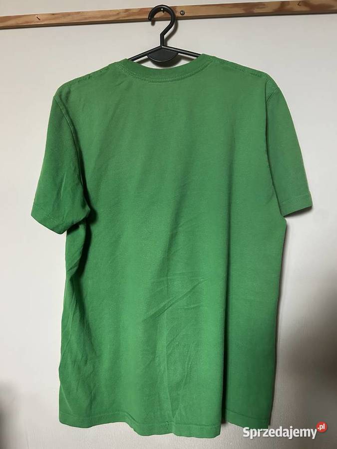 Vintage Koszulka męska NIKE zielona SM OKAZJA Odzież codzienna Zamość