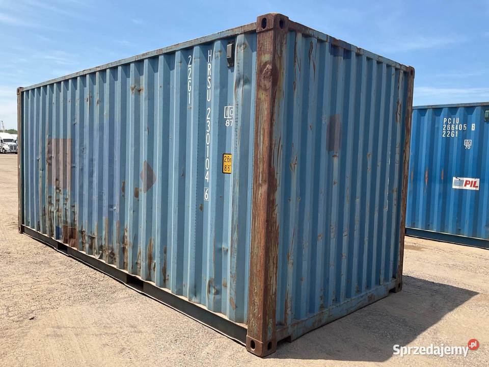 Kontener morski magazynowy 20DV 6 metrowy