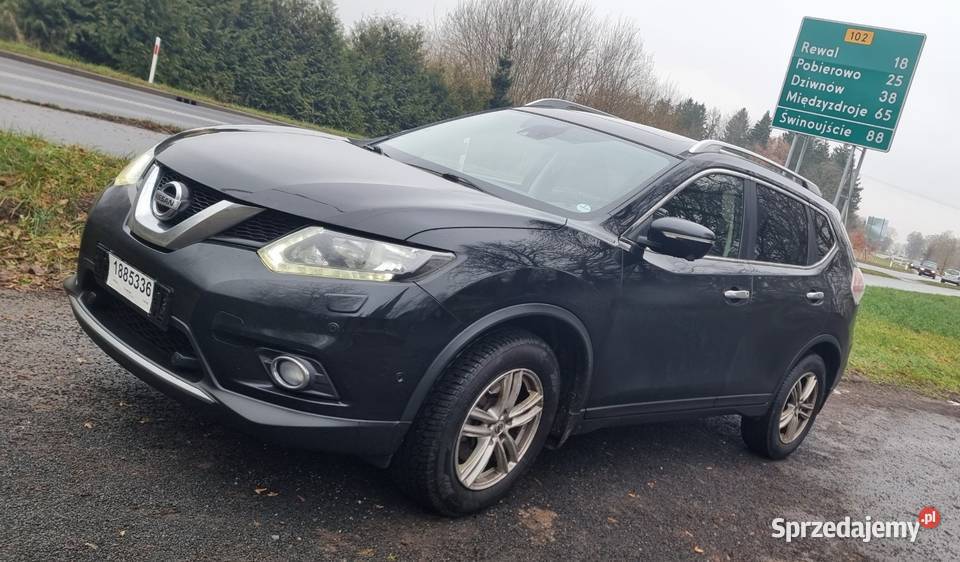 Nissan XTrail 7osobowega diesel 2017 EU6 X-Trail zachodniopomorskie Trzebiatów