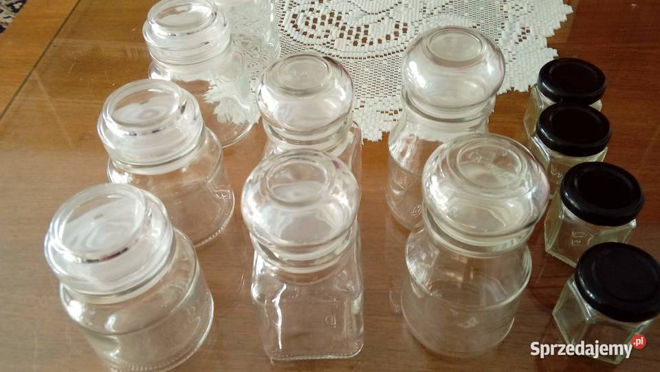 Słoiki z hermetycznym zamknięciem przezroczysty mazowieckie Warszawa