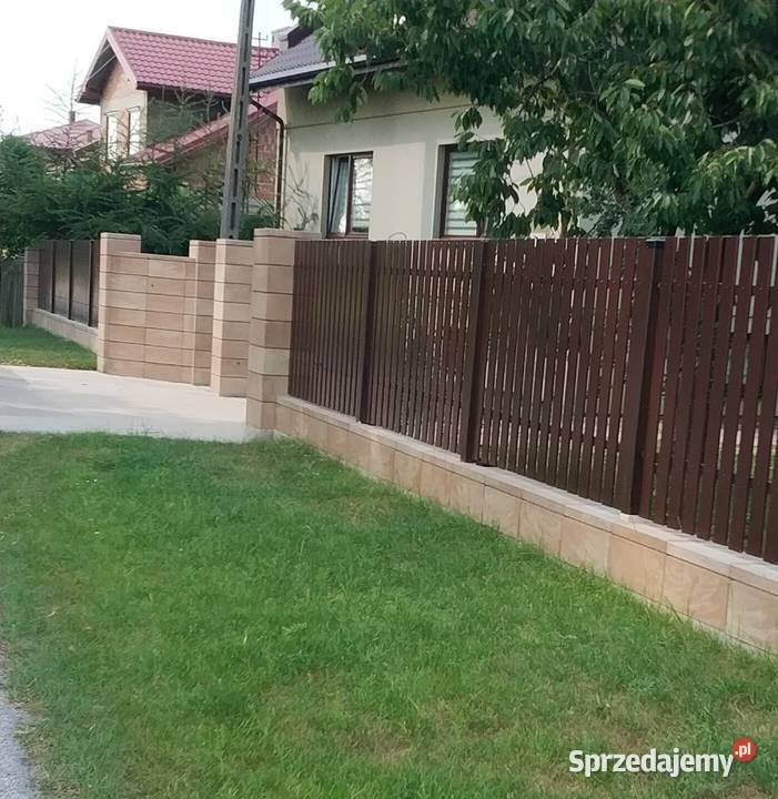 Sztachety metalowe ocynkowane malowane proszkowo ocynk łódzkie Kiełczygłów