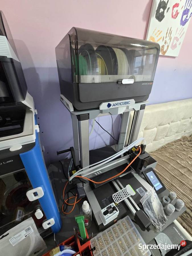 2 drukarki 3d bambu lab p1p anycubic kobra 3 z Lubartów