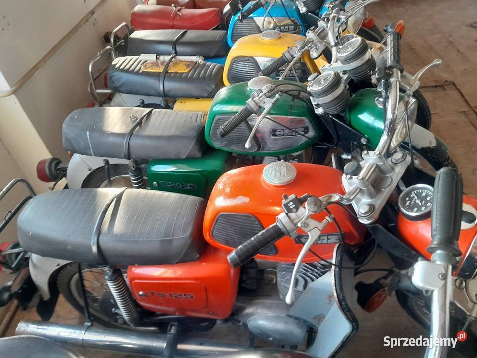 Mz ts 125 z dokumentami redukcja kolekcji nieuszkodzony MZ Tychów Nowy