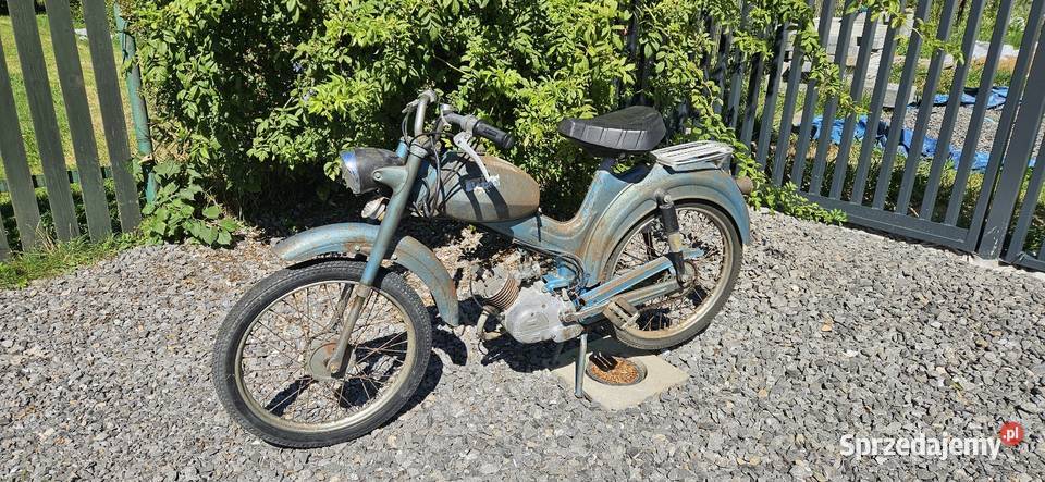 Zabytkowy motorower Bianchi Falco zamiana motorower Warszowice
