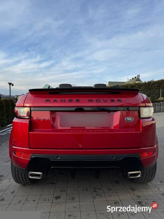 Land Rover Range Rover Evoque 20d 180 2017r diesel Nowy Sącz