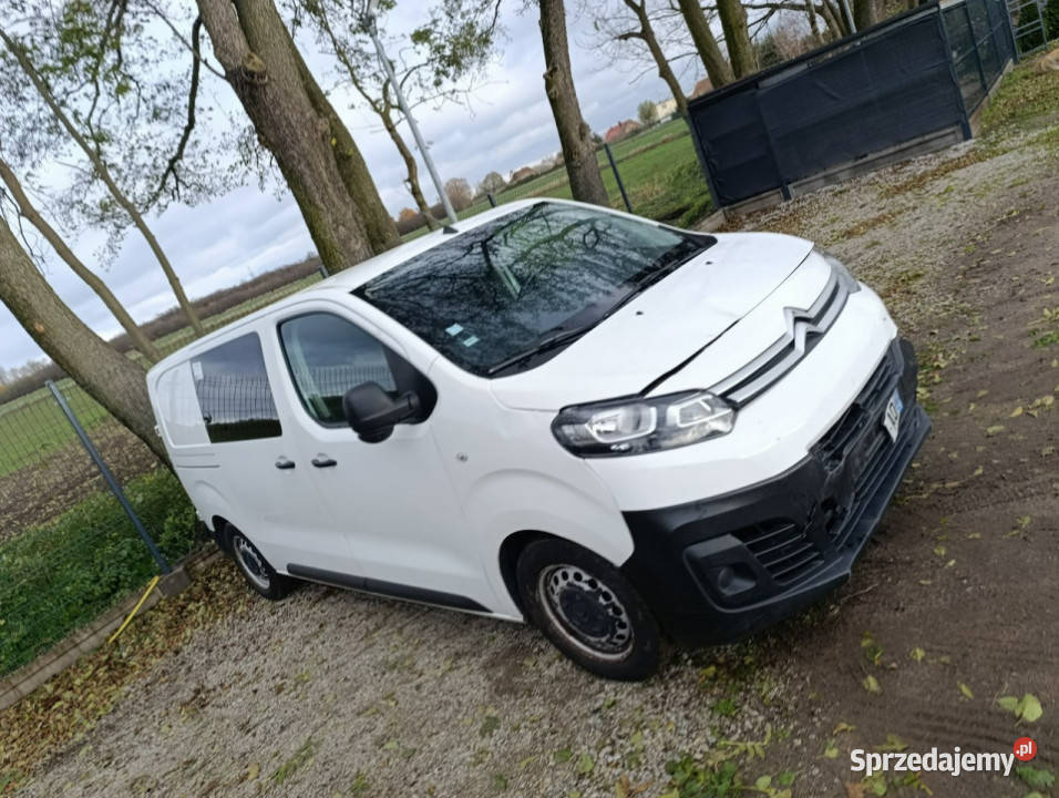 Citroen Jumpy Brygadowka 6 0sobowa elektryczne szyby Pleszew