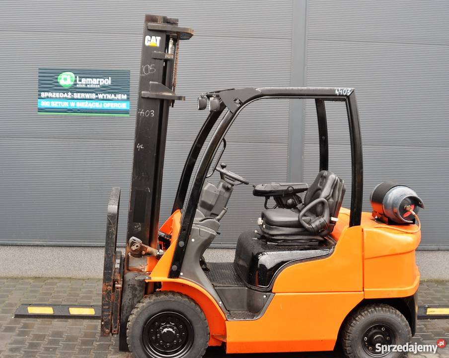 Wózek widłowy CATERPILLAR PRZESUW BOCZNY UDT Wózki widłowe Zator