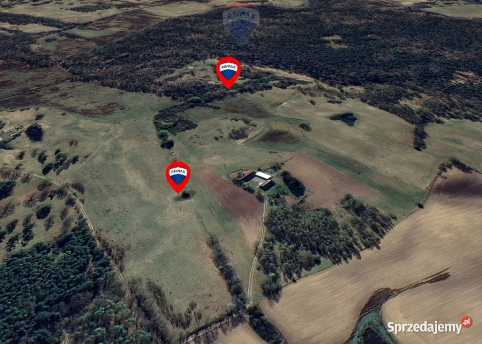 Na przedaż kompleks działek 146500m2 Nowe Worowo zachodniopomorskie