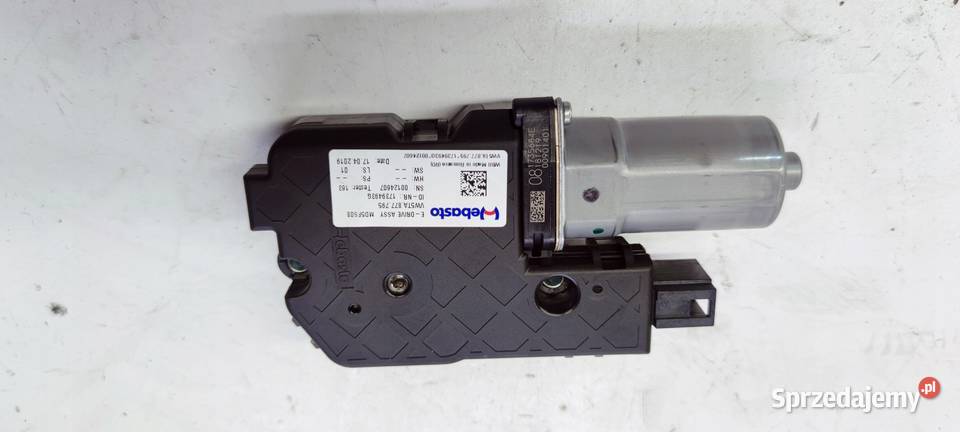 SILNICZEK SZYBERDACHU AUDI A6 C8 A8 A7 5TA877795 osobowe Przystajń