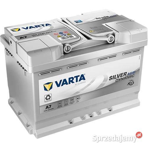 Akumulator VARTA AGM STARTSTOP A7 E39 70Ah 760A Akumulatory Gliwice