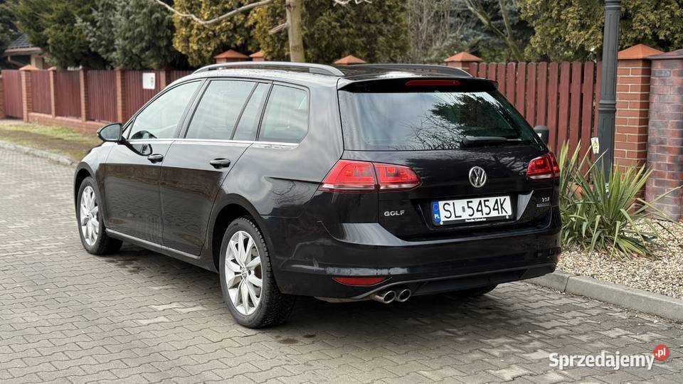 Volkswagen Golf VII krajowy bezwypadkowy Rok produkcji 2013 Ruda Śląska