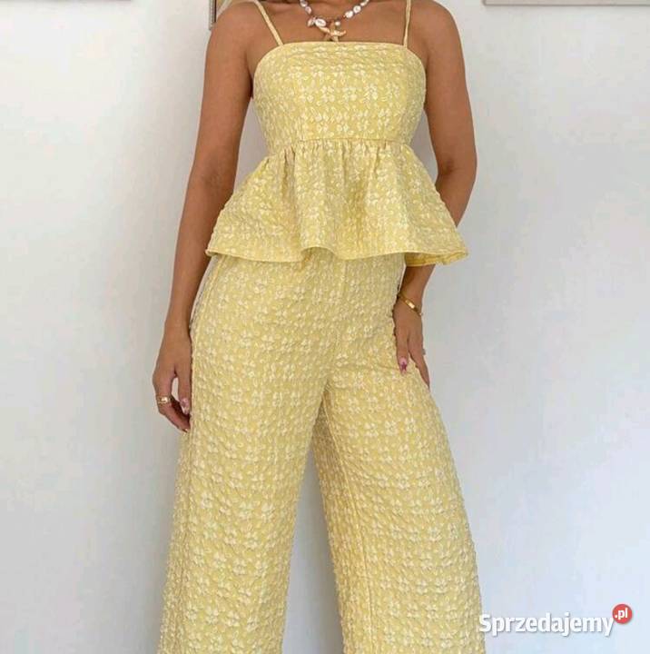 Siren Gaze 2częściowy damski elegancki żakardowy