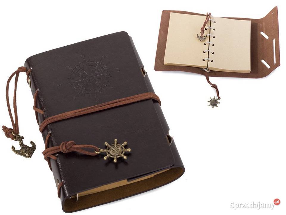 NOTES PODRÓŻNIKA PAMIĘTNIK DZIENNIK RETRO Szembekowo sprzedam