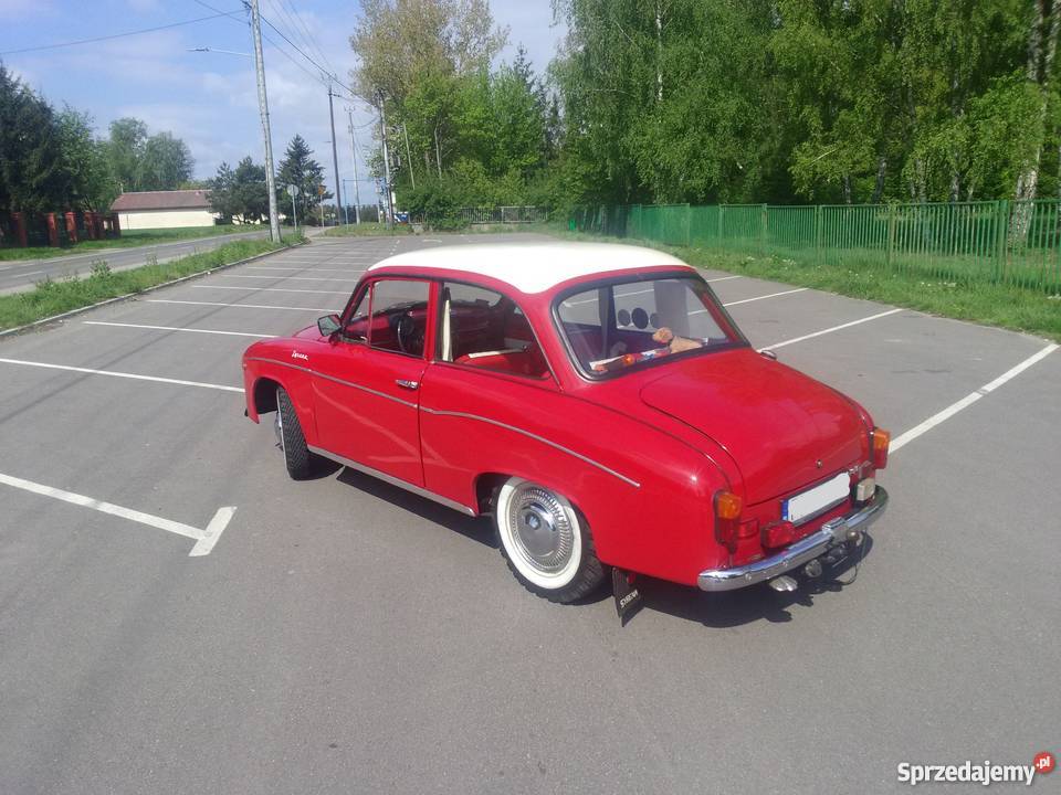 Syrena 105 Jedyna taka czerwony Zduny