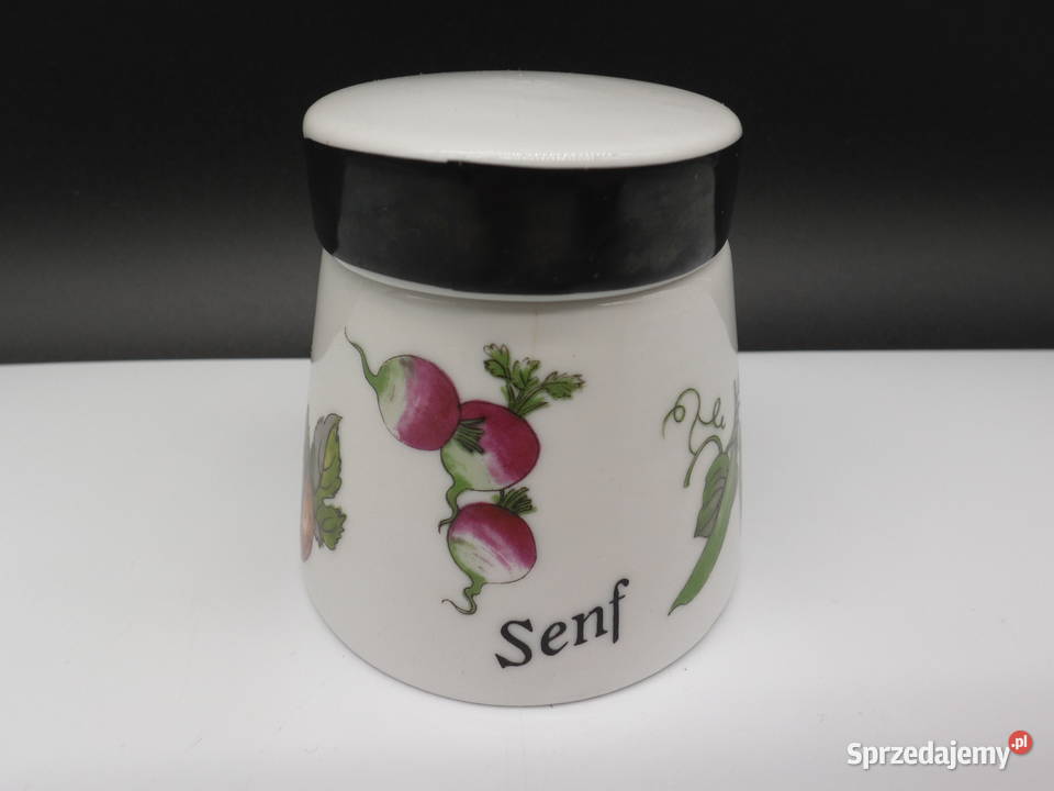 Pojemnik na musztardę Gerold Porzellan Bavaria Raszków