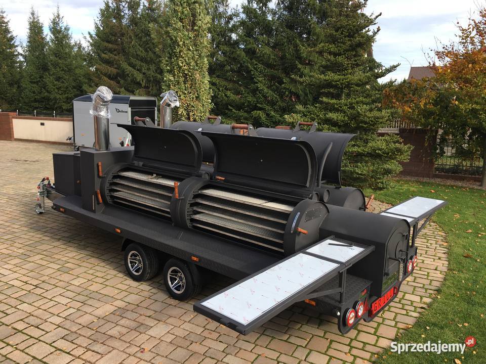 Smoker grill bbq Texas 4 xxl long mobilny grill Golęczewo