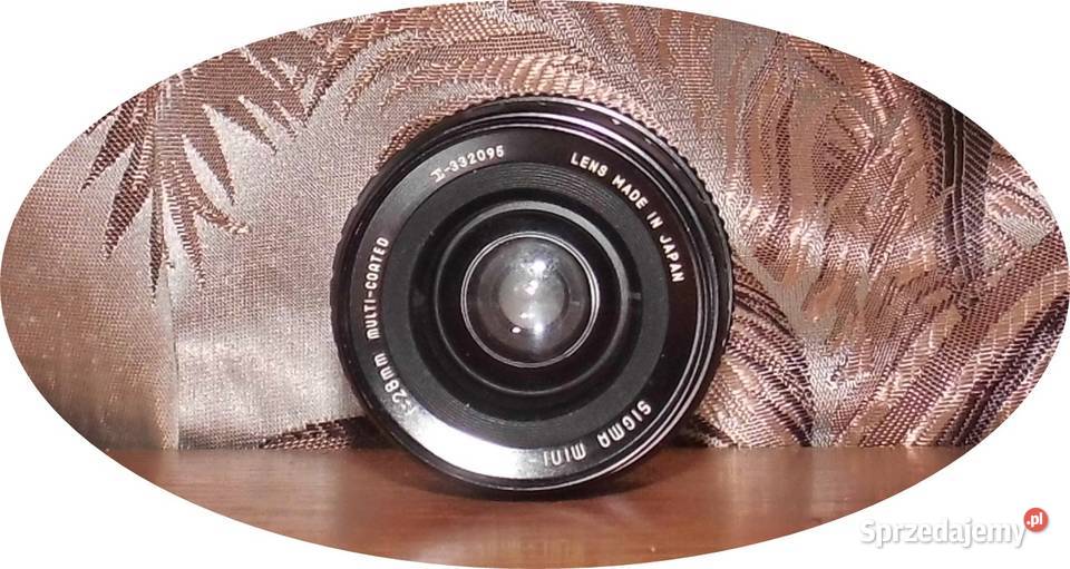 Obiektyw szerokokątny Sigma MC MiniWide 28mm 28 Warszawa
