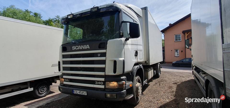 Scania 114l 340 Hakówka chłodnia Wolbrom