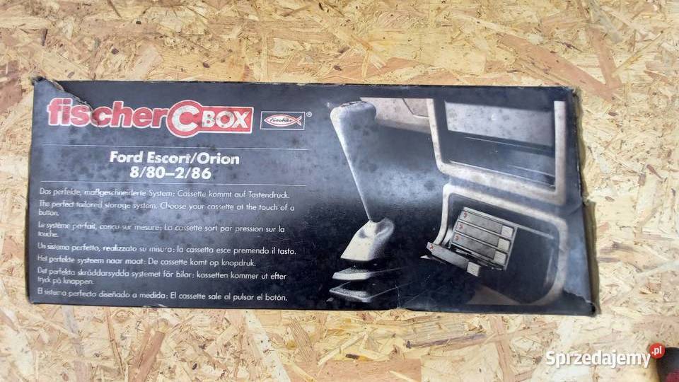 CBox ESCORT 19811986 Schowek na 4 kasety Kraków