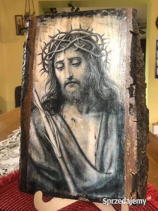 Obraz na desceJezus podkarpackie Strzyżów sprzedam