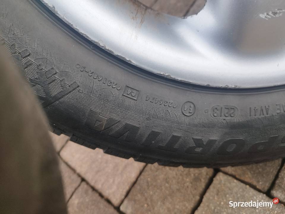 Felgi opel npzafira B 5x110 15 opony zimowe Lubasz sprzedam
