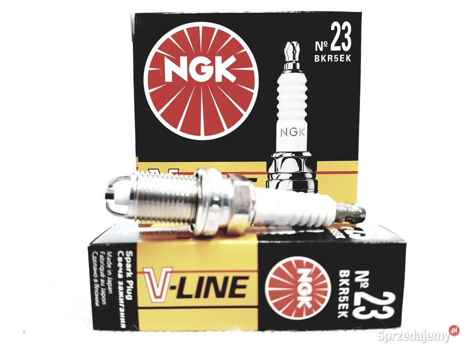 Nowe świece zapłonowe NGK VLine 23 BKR5EK 2 lubuskie Strzelce Krajeńskie