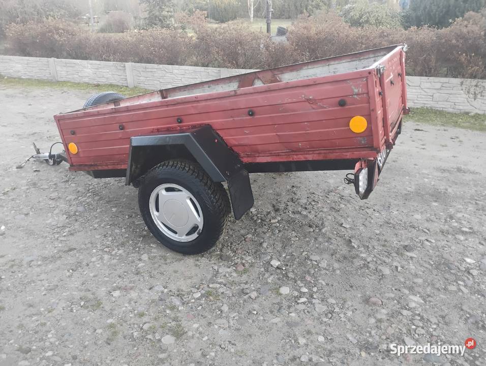 Przyczepka samochodowa zarejestrowana jako SAM