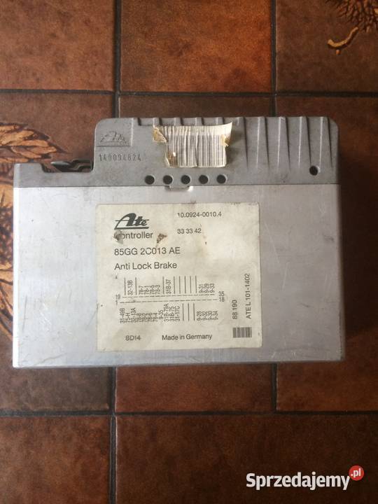 STEROWNIK KOMPUTER FORD SIERRA ABS ATE 85GG Kutno