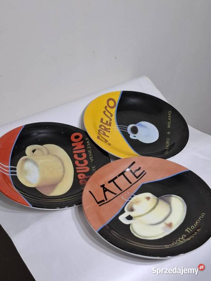 Talerze vintage retro talerzyki Kraków