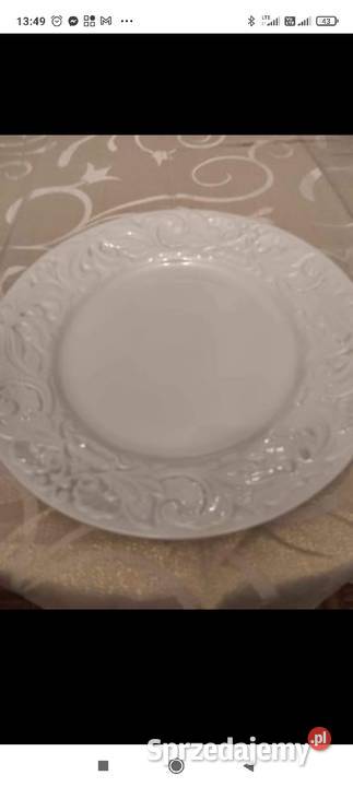Porcelana Bogucice z lat 50tych
Szlachetna biała łódzkie Pabianice
